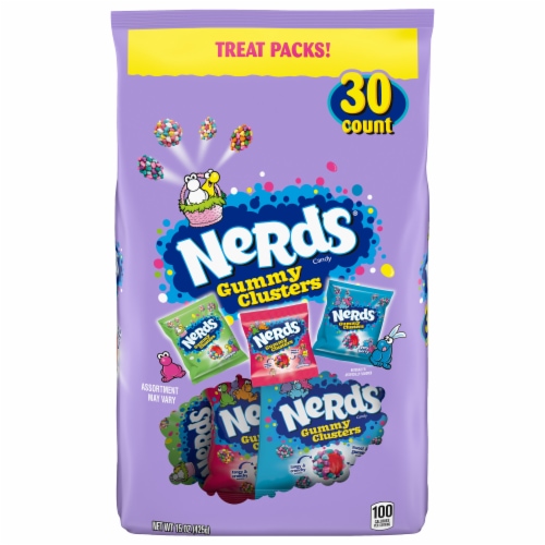 Nerds® Easter Gummy Clusters Mixed Candy Bag Perspective: front