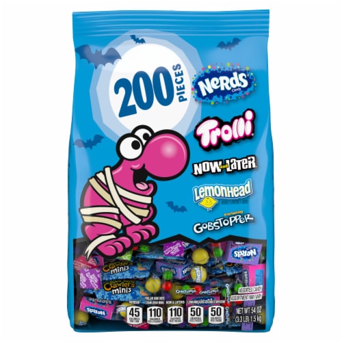 Nerds Halloween Assorted Classic Fun Candy Bag Perspective: front