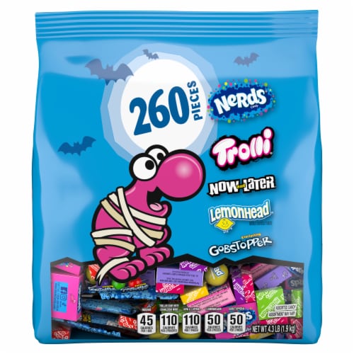 Nerds® Halloween Classic Fun Variety Candy Bag Perspective: front