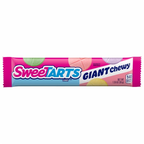 SweeTARTS® Giant Chewy Candy Roll Bag Perspective: front