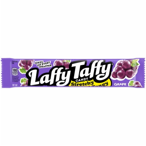 Wonka Laffy Taffy Tangy Grape Candy, 1.5 oz Kroger