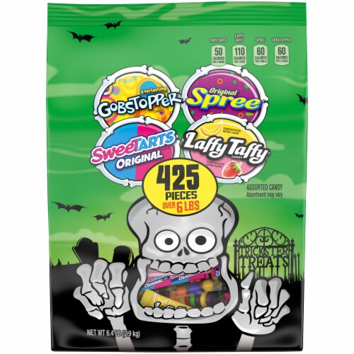 Wonka Trickster Treats Assorted Halloween Candy Perspective: front