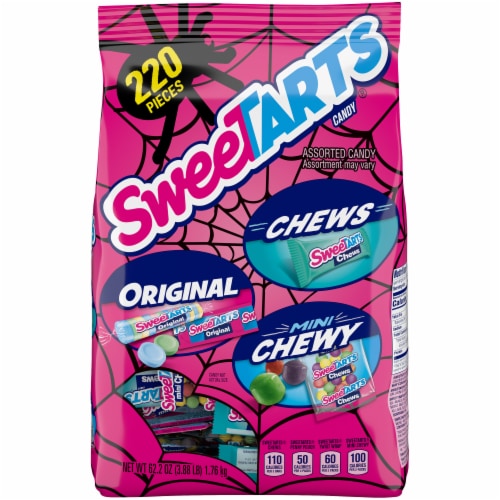 SweeTARTS Assorted Chewy Halloween Candy Perspective: front