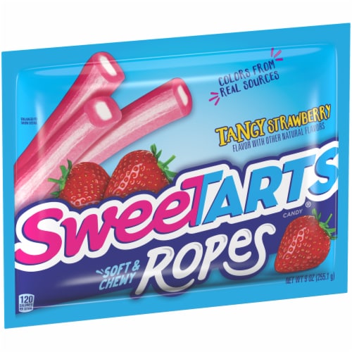 SweeTARTS® Tangy Strawberry Soft & Chewy Ropes Perspective: front