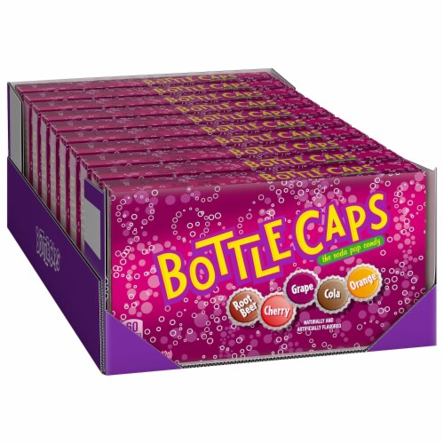 Bottle Caps Soda Pop Candy Perspective: front