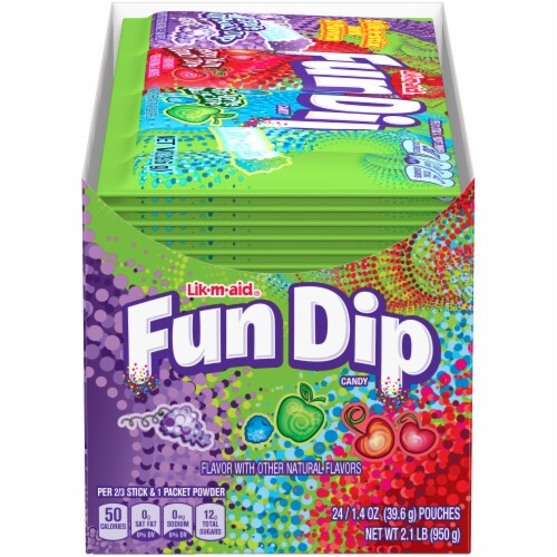 Fun Dip Candy Perspective: front
