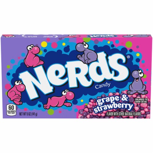 Nerds® Gotta-Have Grape & Seriously Strawberry Candy Perspective: front