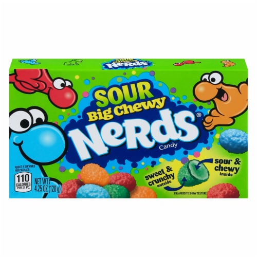 Nerds® Sour Big Chewy Candy Perspective: front