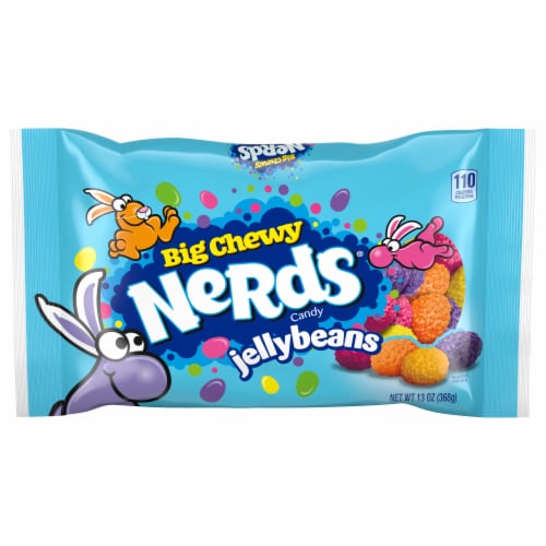 Nerds® Big Chewy Jelly Beans Easter Candy Bag Perspective: front