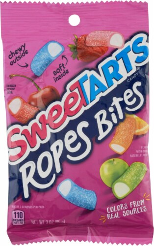 SweeTARTS® Ropes Bites Candy Perspective: front
