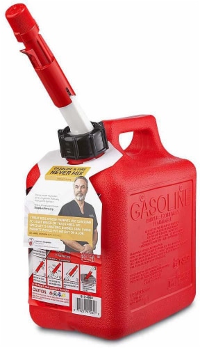 Midwest Can Company 2300 Gasoline Can - 2 Gallon - Red Perspective: front