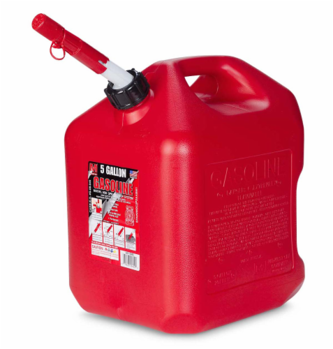 Midwest Can Company 5600 Gasoline Can - Red Perspective: front