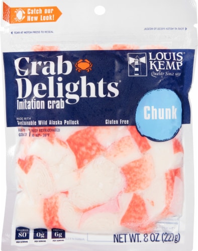 Louis Kemp Crab Delights Chuck Style, 8 oz - Fry's Food Stores