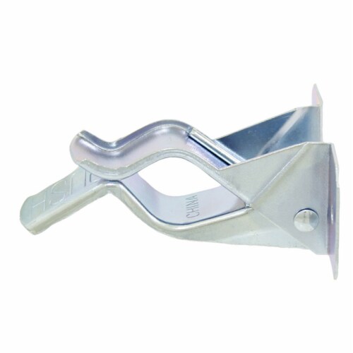 Crawford Zinc-Plated Silver Steel Spring Clip For 1-1/2 1 pk Crawford Zinc-Plated Silver Steel Spring Clip For 1-1/2 1 pk