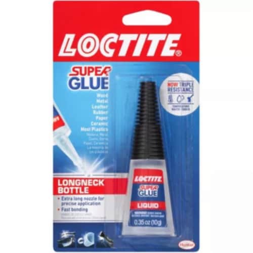 Loctite Longneck Bottle Super Glue Perspective: front