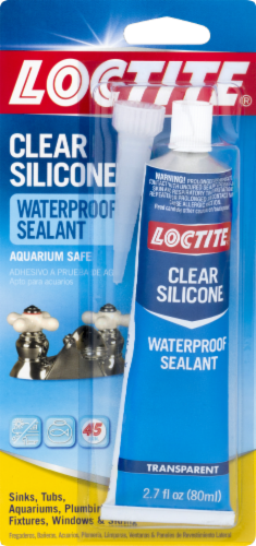 3 oz. Clear Silicone Adhesive Sealant