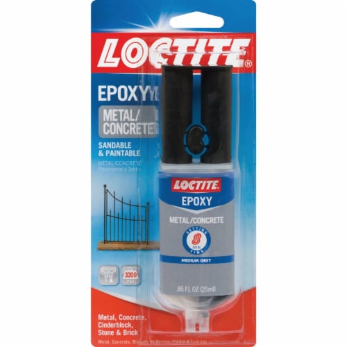 LOCTITE 0.85 Oz. Metal/Concrete Epoxy 1919325 Perspective: front