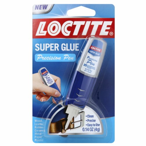 Loctite Super Glue Precision Pen - Clear Perspective: front