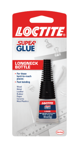 Loctite® Longneck Bottle Super Glue Perspective: front