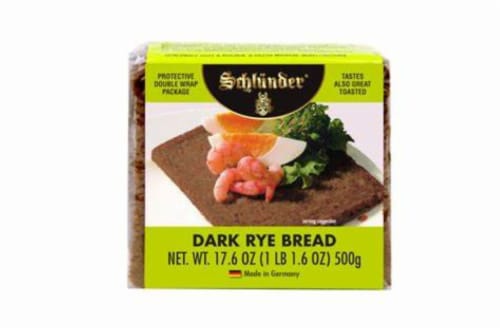 Schlunder Dark Rye Bread Perspective: front