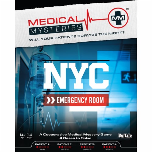 Buffalo Games Medical Mysteries™ - NYC ER Perspective: front