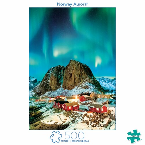 Buffalo Games Earthpix Norway Aurora Puzzle Perspective: front