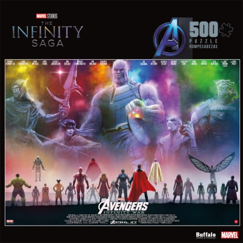 Buffalo Games Marvel Jigsaw Puzzle Perspective: front