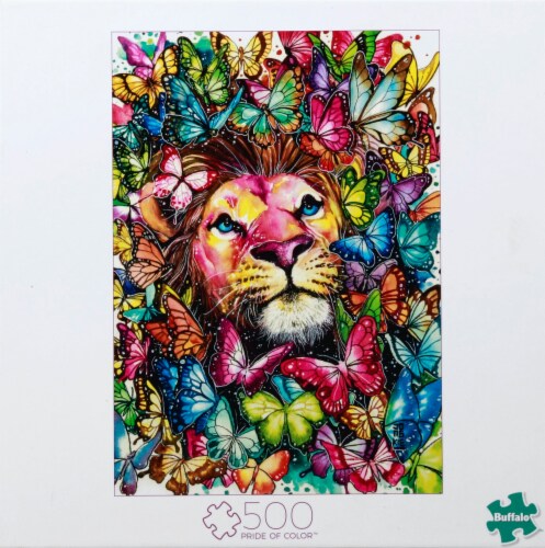 Buffalo Games Pride of Color Puzzle Perspective: front