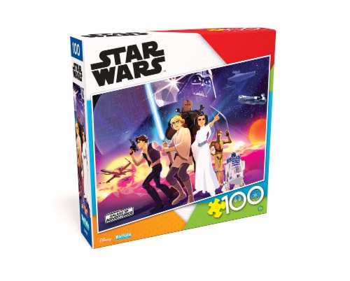 Buffalo Games Star Wars Rebel Heroes Puzzle Perspective: front