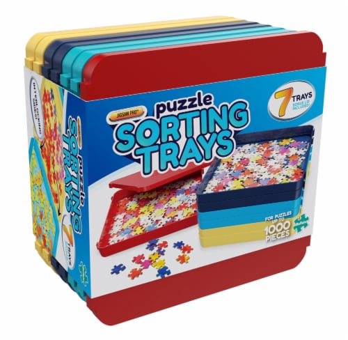 Buffalo Games Jigsaw Pro Puzzle Sorting Tray Perspective: front