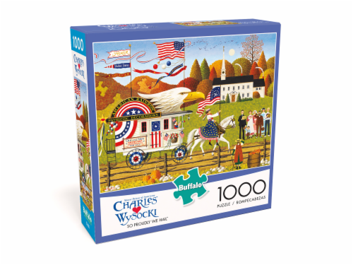 Buffalo Games Charles Wysocki: So Proudly We Hail Jigsaw Puzzle Perspective: front