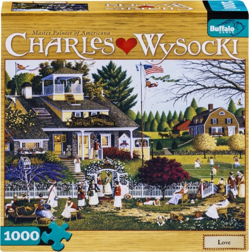 Buffalo Games Charles Wysocki Puzzle Perspective: front