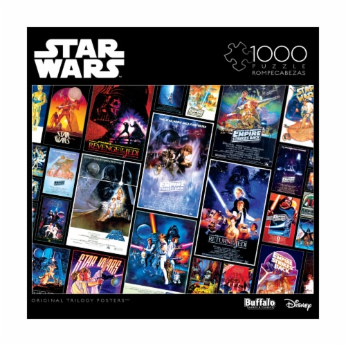 Buffalo Games Star Wars Original Trilogy Posters Collage Puzzle, 1000 pc -  Kroger