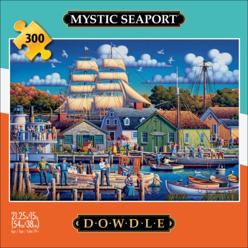 Buffalo Games Dowdle Collection Puzzle - Mystic Seaport™ Perspective: front