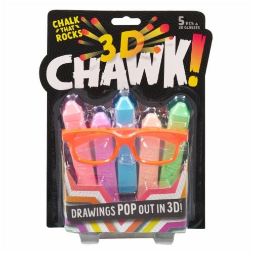 Chuckle and Roar CHAWK 3D Chawk Perspective: front