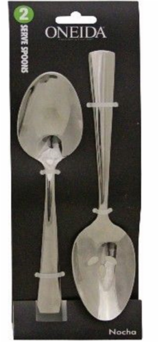 Oneida Serving Spoon Set Perspective: front
