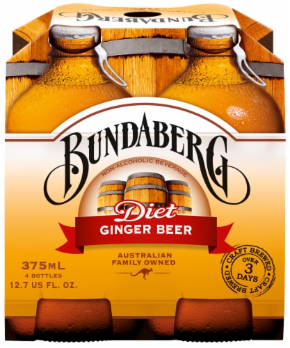 Bundaberg Diet Ginger Beer Perspective: front