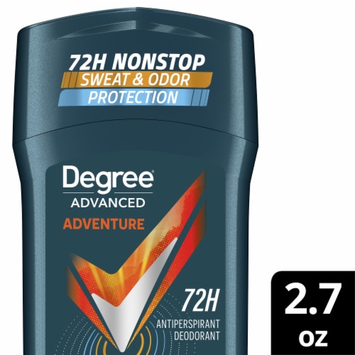 Degree Advanced Men's Antiperspirant Deodorant Stick Adventure Perspective: front