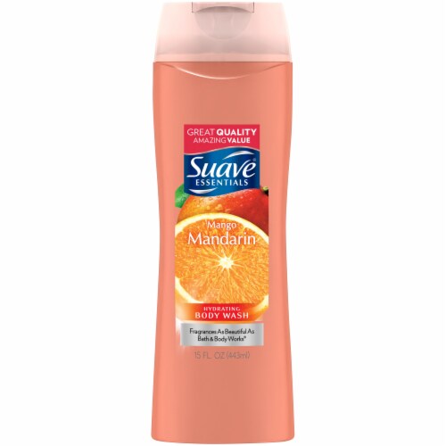 Suave Naturals Mango Mandarin Body Wash Perspective: front