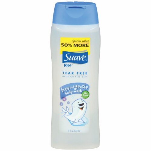 Suave Kids Free & Gentle Body Wash Perspective: front