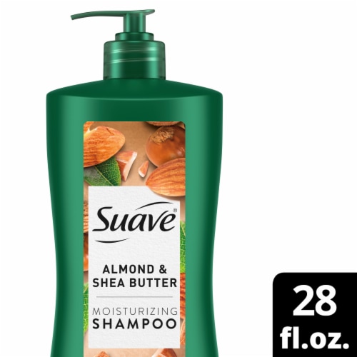 Suave Almond and Shea Butter Moisturizing Shampoo Perspective: front