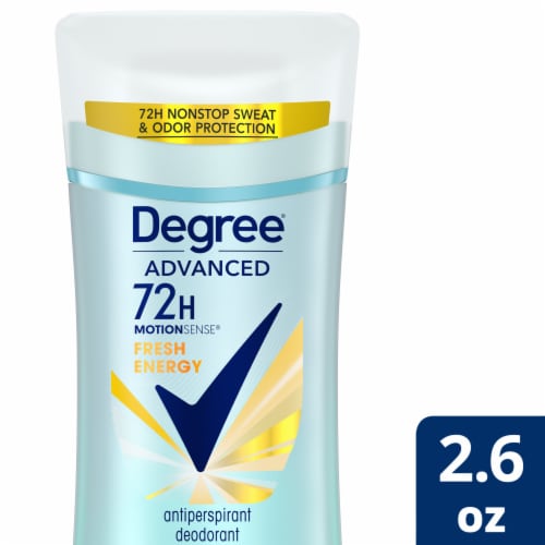 Degree Advanced Fresh Energy Antiperspirant Deodorant Perspective: front