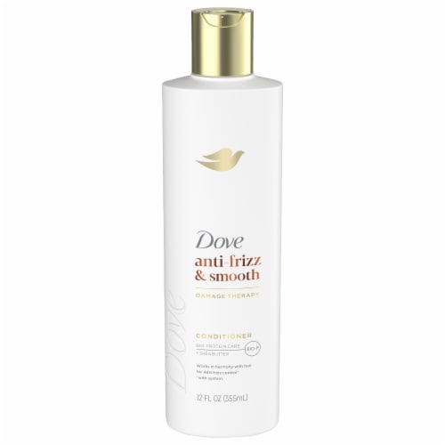 Dove Nutritive Solutions Anti-Frizz Oil Therapy Conditioner Perspective: front