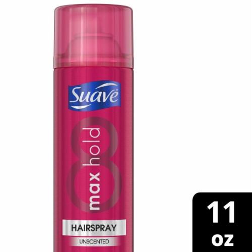 Suave Max Hold Unscented Hairspray Perspective: front