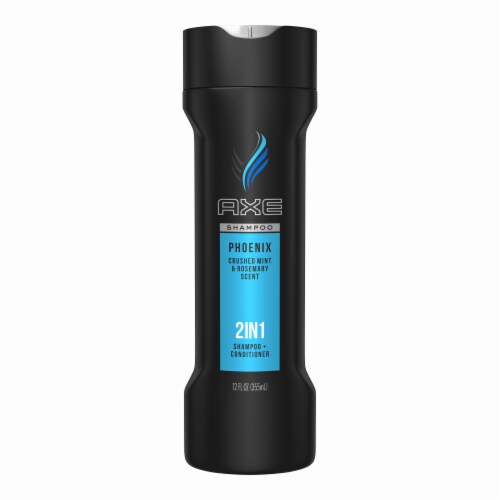 Axe Phoenix Crushed Mint & Rosemary 2 in 1 Shampoo & Conditioner Perspective: front