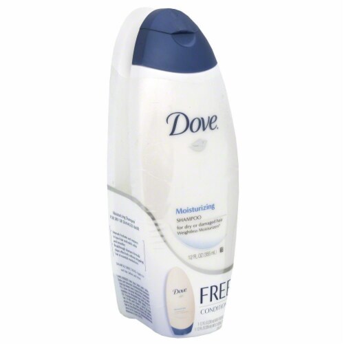 Dove Moisturizing Shampoo With Conditioner Perspective: front