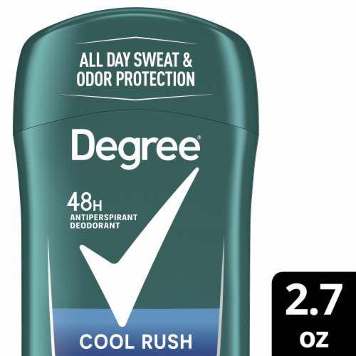 Degree Men Original Antiperspirant Deodorant Cool Rush Antiperspirant For Men Perspective: front