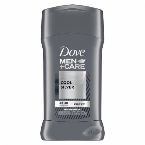 Dove Men+Care Cool Silver Antiperspirant Deodorant Perspective: front