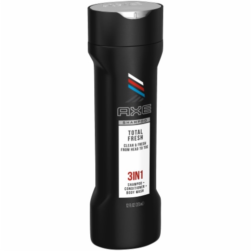 Axe Total Fresh 3-in-1 Shampoo + Conditioner + Bodywash Perspective: front