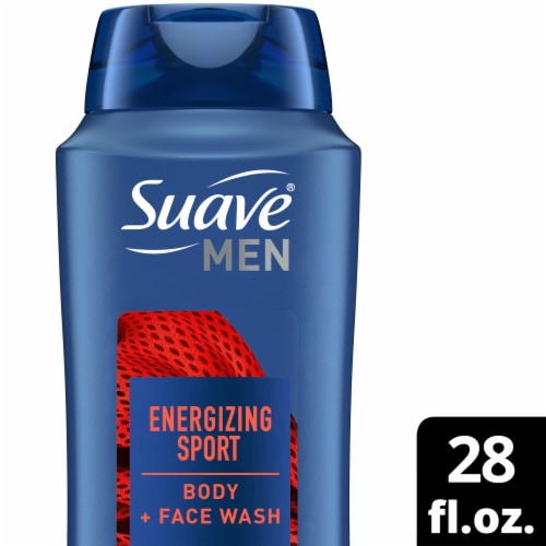 Suave Men Sport Body Wash Perspective: front